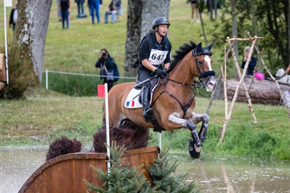 Thibaut Vallette (Lt. Col) and Qing Du Briot IFCE. © FEI / Eric Knoll