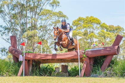 Andrew Barnett and Go Tosca were a new addition to Heath's Paris Eventing Leaderboard last month. Image by Elegant Exposures (Aidan Jaros Grilli).