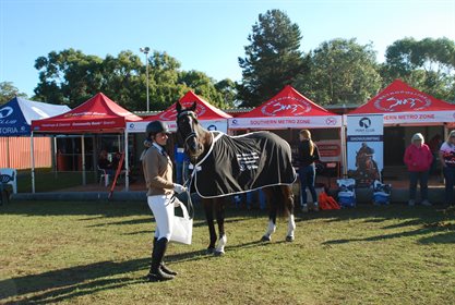 Grade 1 winners and Best Performed OTT at the 2023 PCV State Horse Trials Championships. Image: Emily Potter