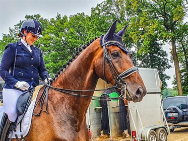 Amelia White and Genius. © Amelia White Equestrian