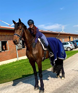 Amelia White and Lotus © Photo supplied by Equestrian Australia