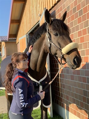 Amelia White and Lotus © Photo supplied by Equestrian Australia