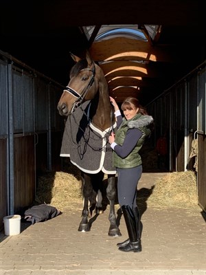 Amelia White and Lotus © Photo supplied by Equestrian Australia