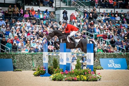 Boyd Martin and Tsetserleg finished second overall. © Shannon Brinkmann Photo