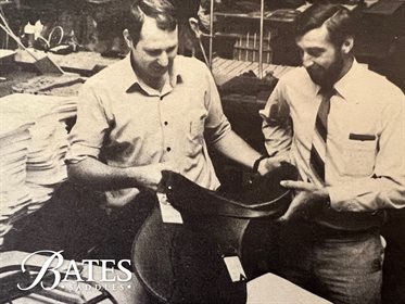 Brothers Ken and Ron Bates, keenly focused on innovation for horse comfort .
