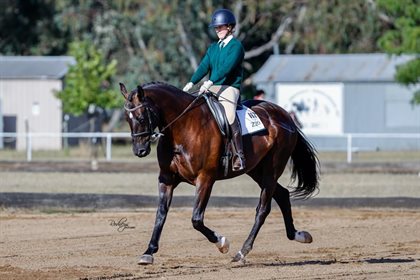 Catelin Crawford. Image: Pony Club Australia
