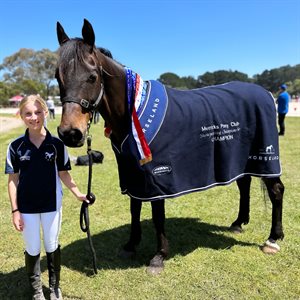 Claudia Grant & Buckwell Park Archer (Merricks Pony Club).