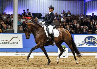 Emma Hayward and Penny Hill Park Sahara - © Amy-Sue Alston