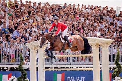 Steve Guerdat and Dynamix. Image: Liz Gregg/FEI