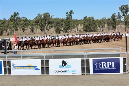 Final line up for the Open Draft. Image by Roger Fitzhardinge