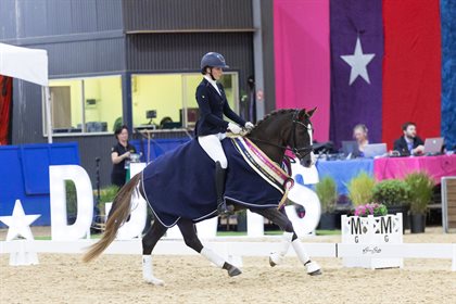 Glenhill Divine Classic and Alison Gill at the 2024 DJWTS. Image: Simon Scully Photography
