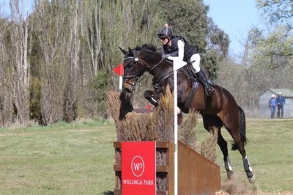 Hannah Klep and Tulara Chicouve. Image: Fiona Gruen/Wallaroo Equestrian