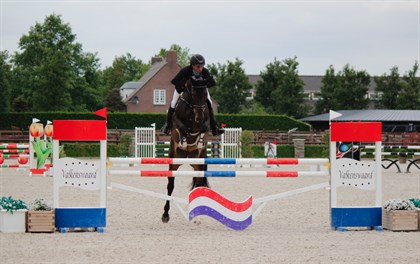 Jake Hunter competing at Stal Tops.