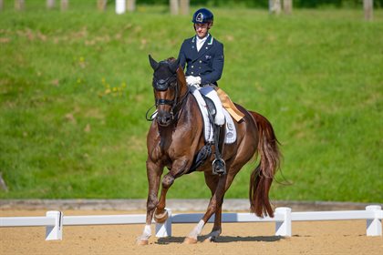 Jayden Brown and WillingaPark Quincy B. Image: Boots and Hooves Photography.
