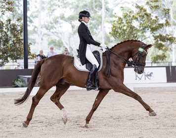 Jessica Dertell and Cennin. Image: Amy-Sue Alston Photography