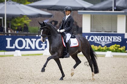 Hans Peter Minderhoud and My Toto (Glock’s Toto Jr/Voice). Image: FEI/Leanjo de Koster – DigiShots.