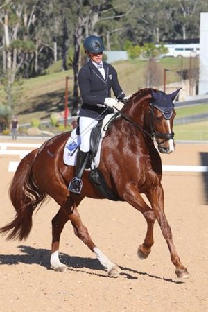 Lyndal Yelavich on D or Danseur.