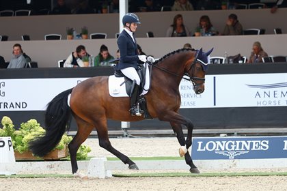 Maree Tomkinson and Imagine II. Image: LL Foto.