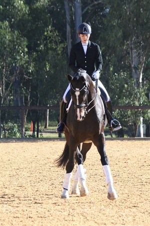 Para-Dressage athlete Zoe Vorenas