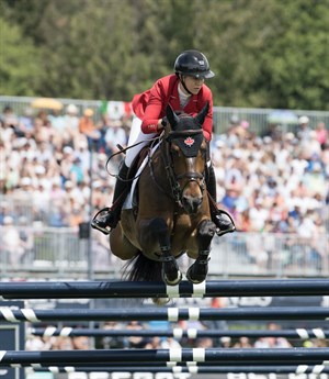 Clark Montgomery and Loughan Glen, Kentucky 3DE 2017 - © FEI/Rebecca Berry
