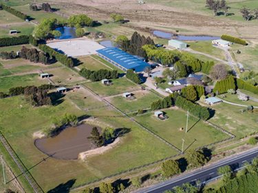 The property's infrastructure is centred around the covered arena.