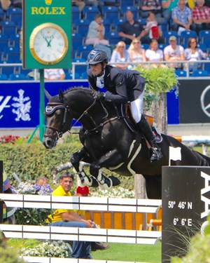 The winner of the Prize of Handwerk, Ireland's Darragh Kenny and Cazador LS