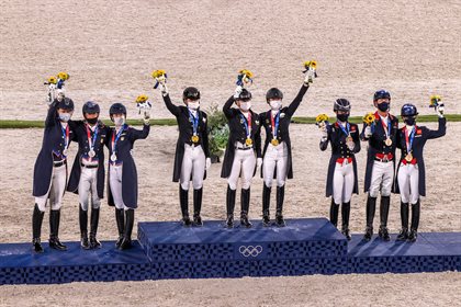 Tokyo 2020 Dressage Team Presentations © Hippo Foto - Dirk Caremans