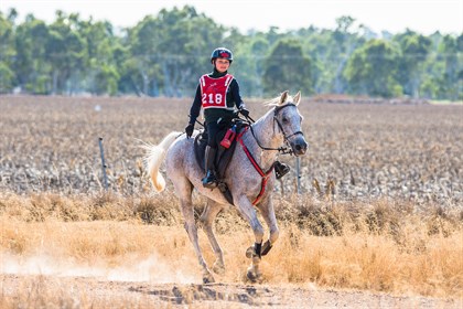 Zac Sample on Milo. © Sarah Sullivan photography