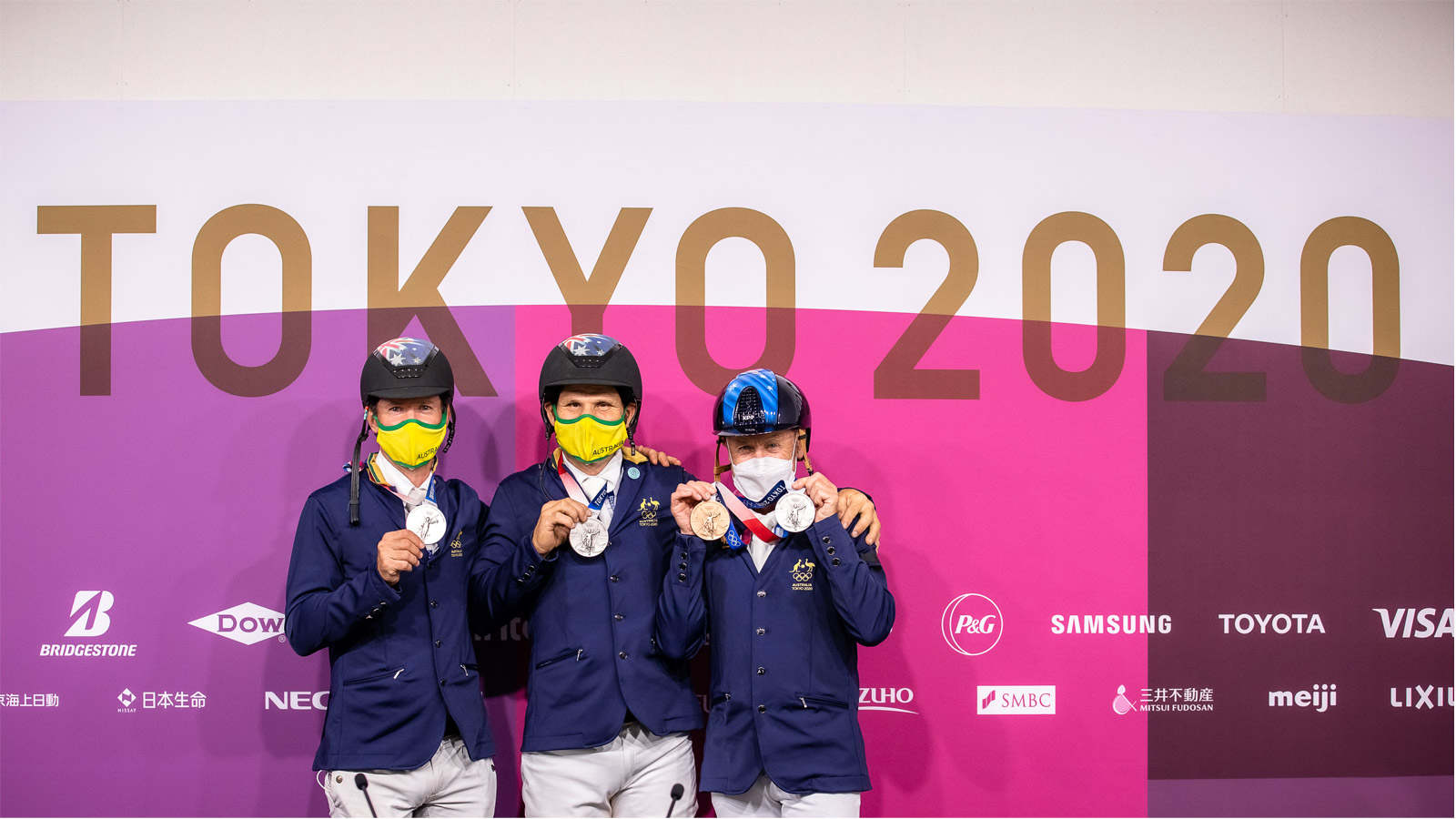 AUSSIE EVENTERS’ SILVER STREAK