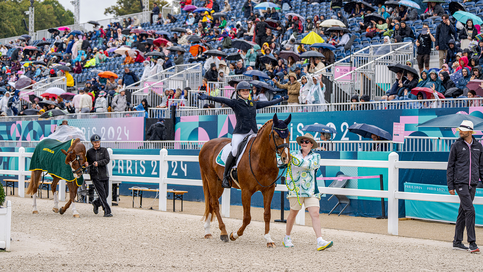 AUSSIES INSPIRE IN VERSAILLES