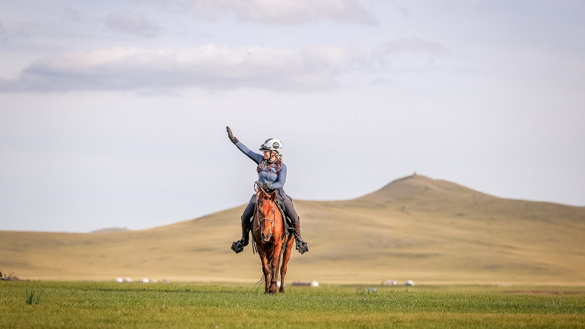 MISSY MAKES SHORT WORK OF MONGOLIAN MARATHON